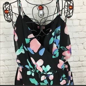 Candies High-low Floral Sheer Dress XL